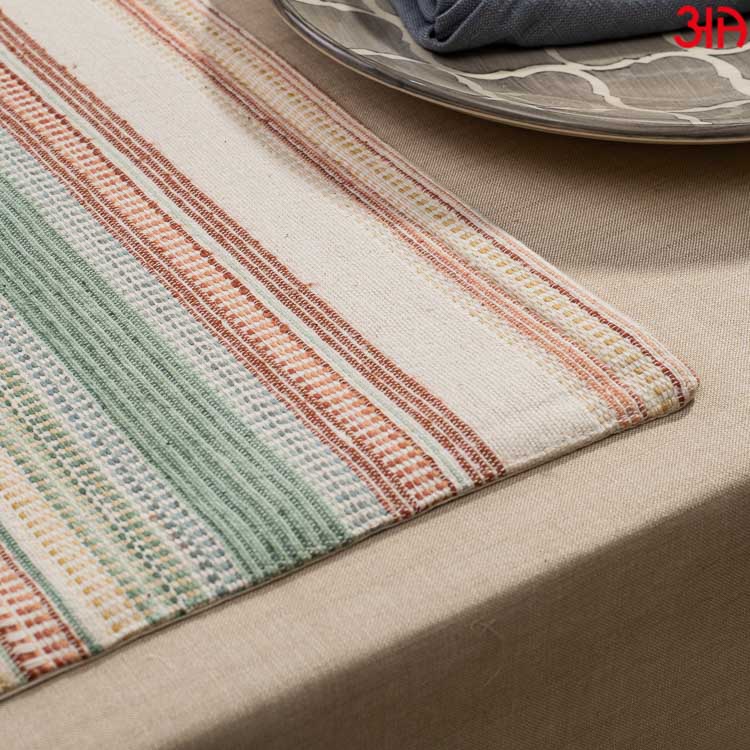 cotton rectangular table mat3