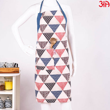 cone print design apron