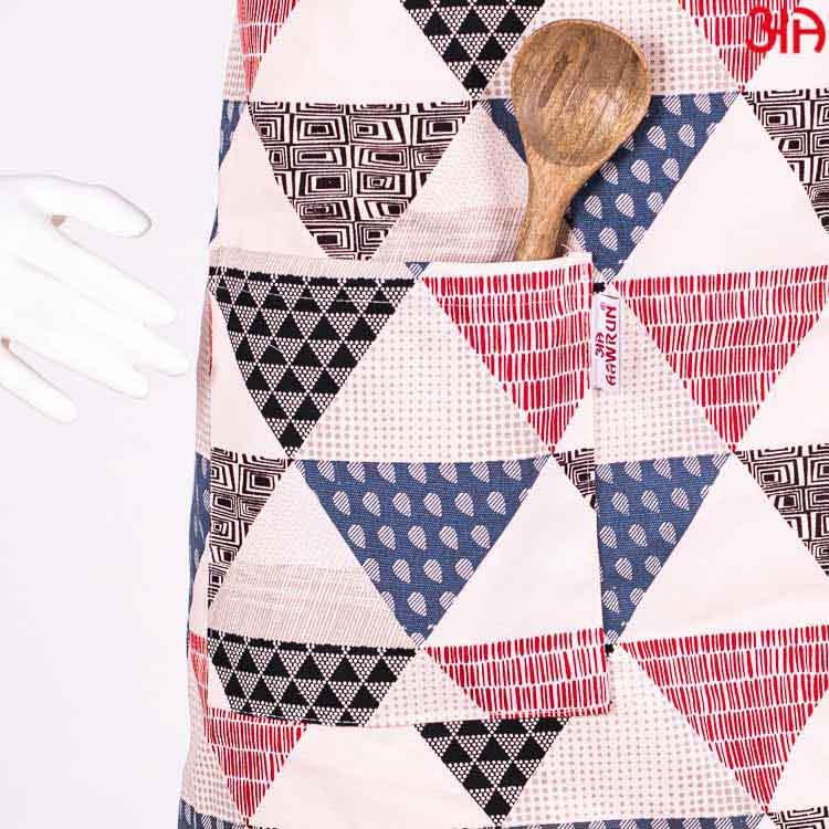 cone print design apron2