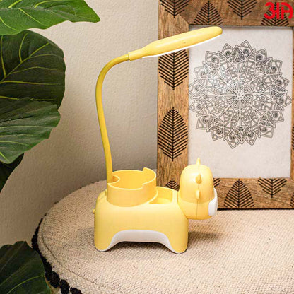 yellow cow led study lamp