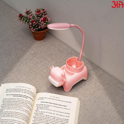 pink cow led study lamp2