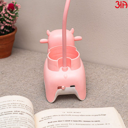 pink cow led study lamp5