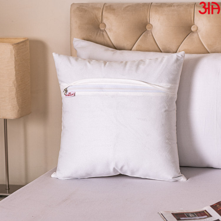 white back side cushion