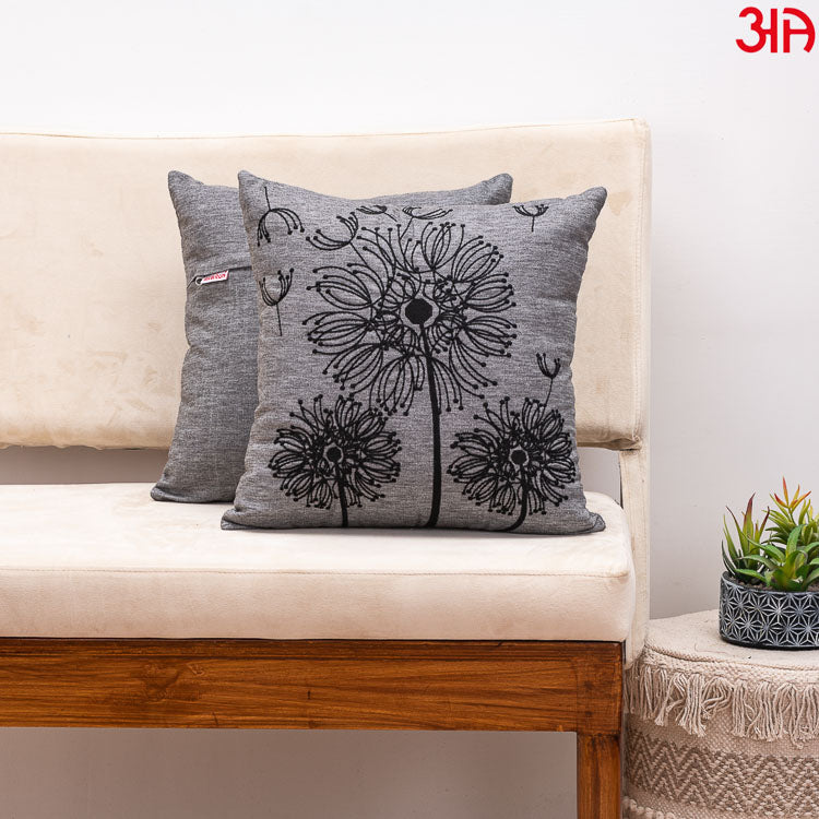 Dandelion Cotton Cushion Covers for Cozy Decor