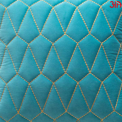 blue diamond design cushions3
