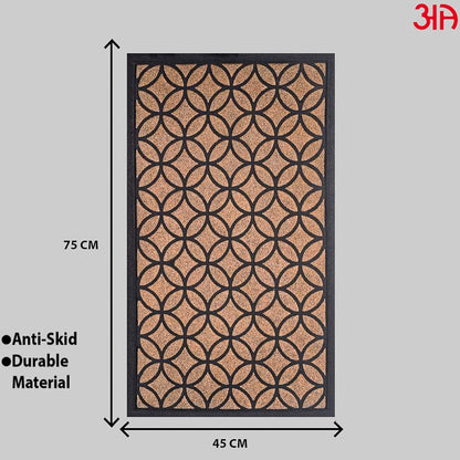 geomatric pattern antiskid doormat2
