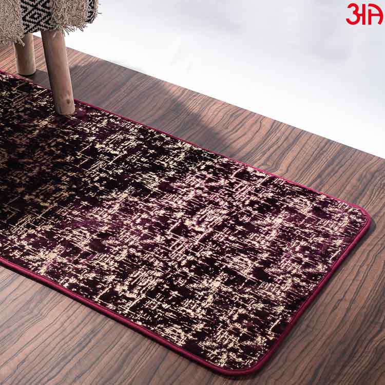 abstract style gold berry carpet rug1