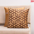 gold velvet emboss cushions