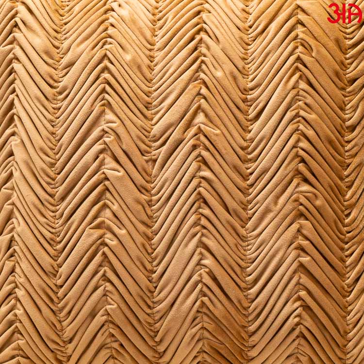 gold zig zag solid color cushion3