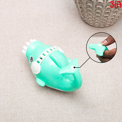 Dolphin Design Bubble Gun Toy Battery Operated for Kids