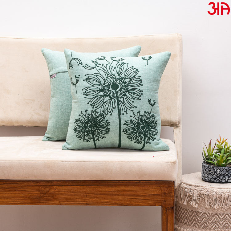 Dandelion Cotton Cushion Covers for Cozy Decor