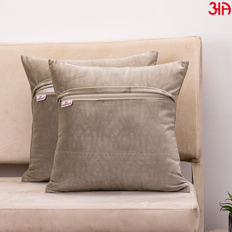 Grey Lotus Zari Cushions4