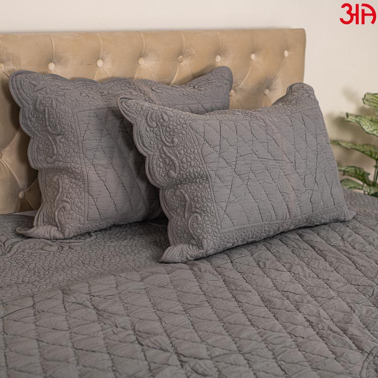 grey bed cover set2