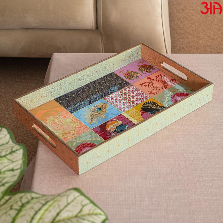 indian designer serving tray3