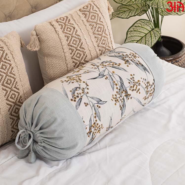 Chic Digital Printed Cotton Bolster Cover