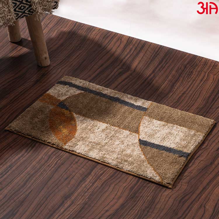 brown anti skid doormat