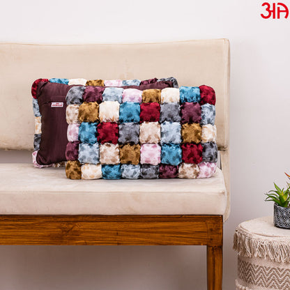 bubble shape cushion cover2