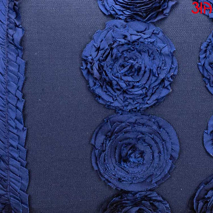 navy blue taffeta cushion cover3