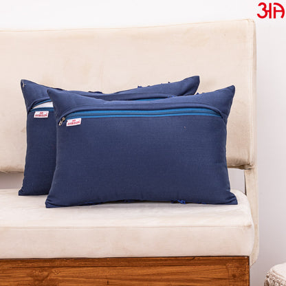 navy blue taffeta cushion cover4