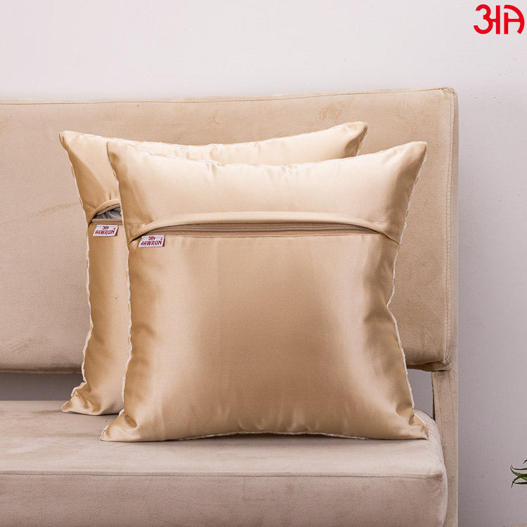 off white rose fur cushion cover4