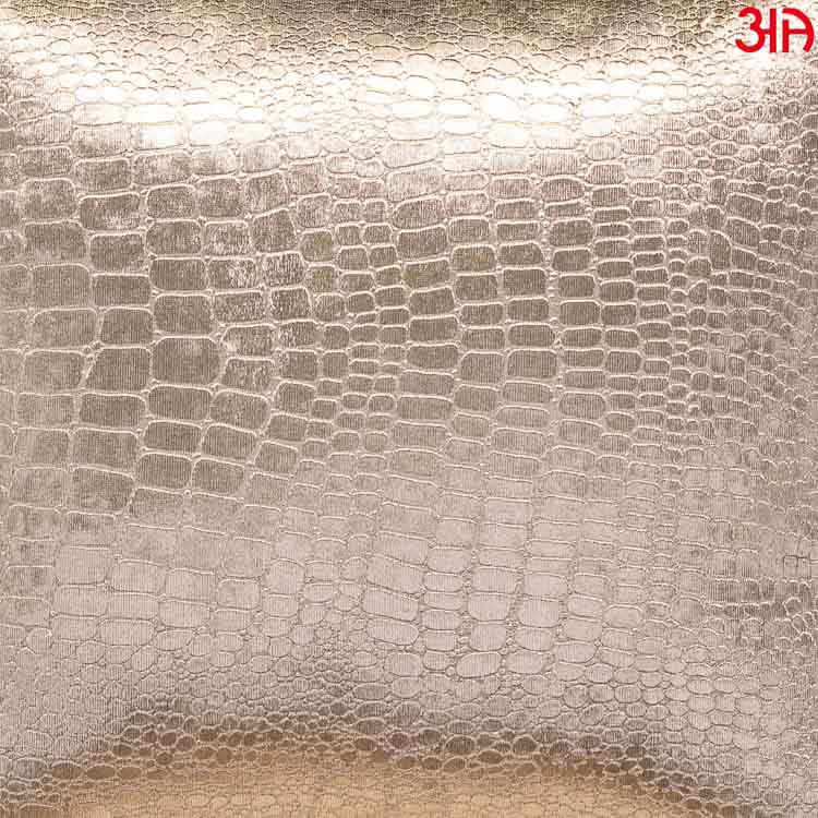 Olive Snake Skin Textured Cushion3