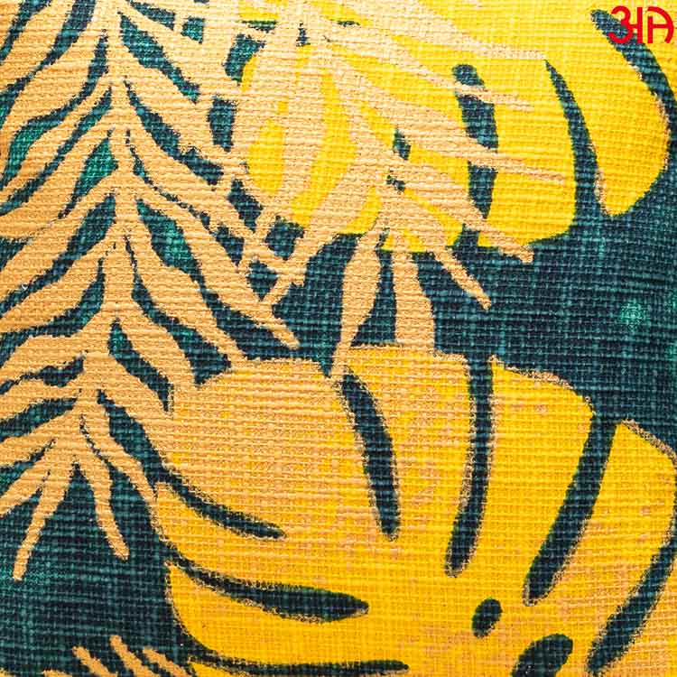 Palm Leaf print cushion cover3