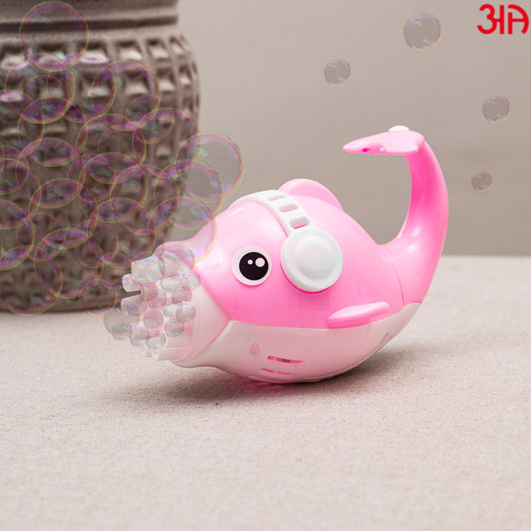 pink bubble gun toy for kids2