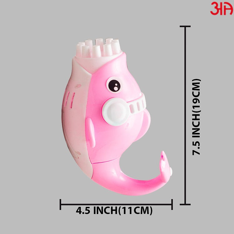 pink bubble gun toy for kids5