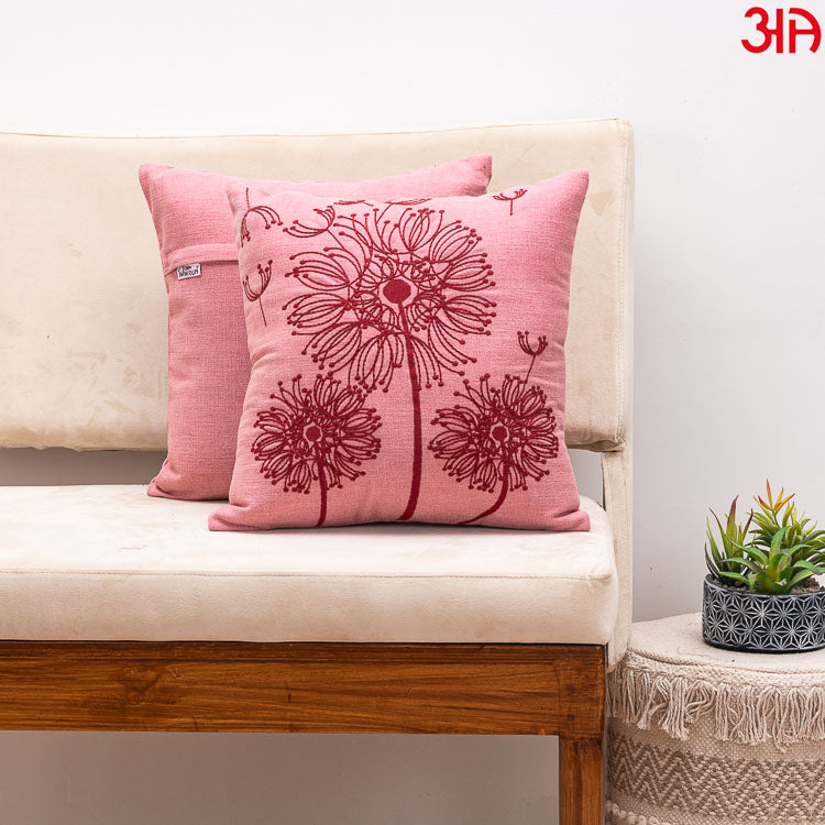 Dandelion Cotton Cushion Covers for Cozy Decor