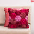 Pink cushion with hexagon pattern1