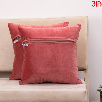 pink Lotus Zari Cushions4