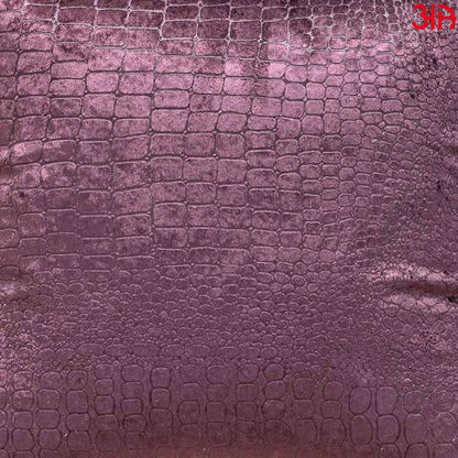 Purple Snake Skin Textured Cushion3