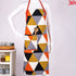 pyramid design cotton apron