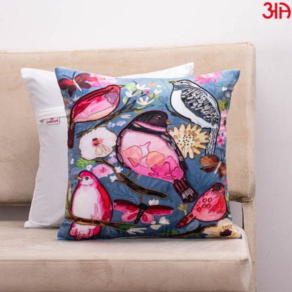 quirky birds cushion cover2