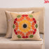 Rangoli Embroidered Cushion Cover Beige