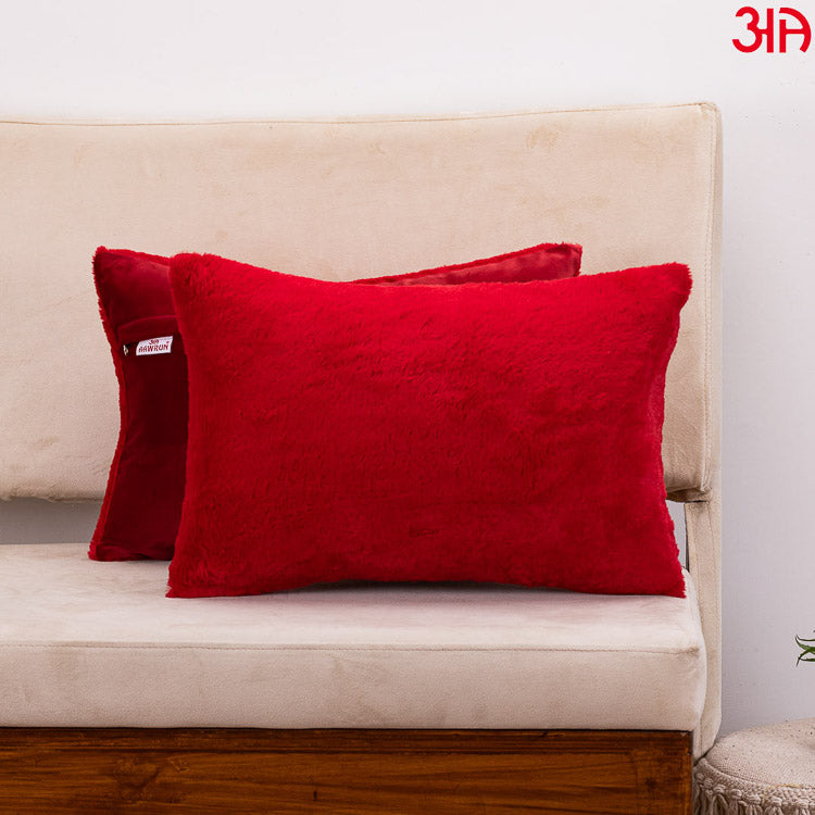 Soft Furry Cushion Covers for Sofa