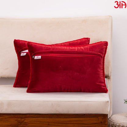 Soft Furry Cushion Covers for Sofa