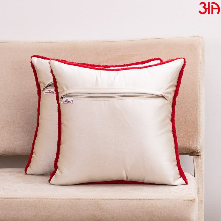 Soft Furry Cushion Covers for Sofa