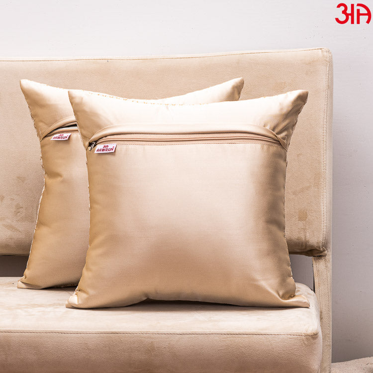 beige jacquard rose cushions4