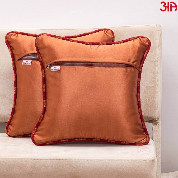 rust velvet cushion cover4