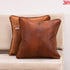 rust textured cushion covers