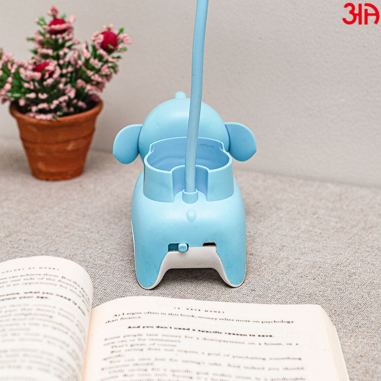 blue elephant design led study lamp5