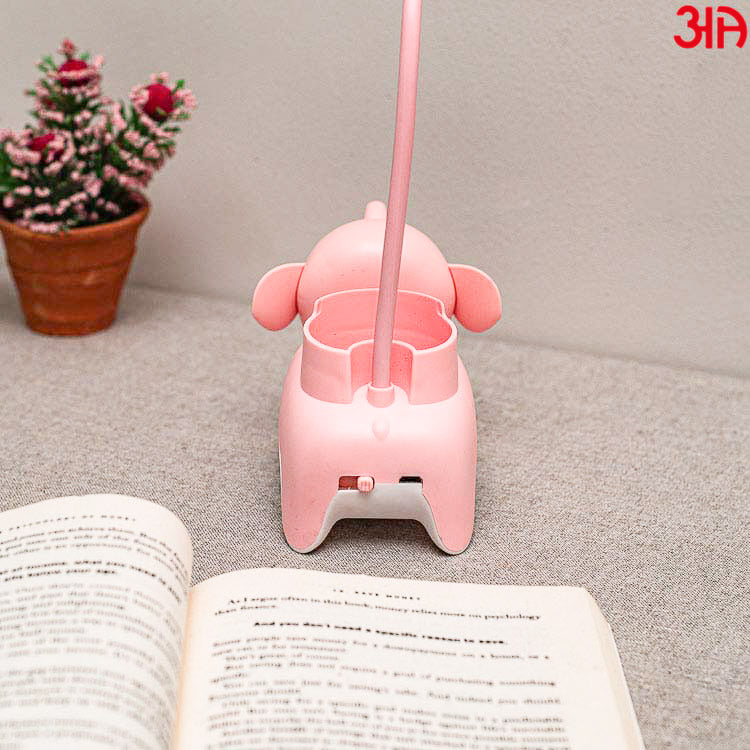 pink elephant design led study lamp5