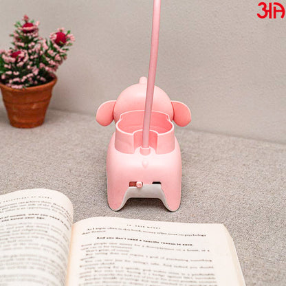 pink elephant design led study lamp5