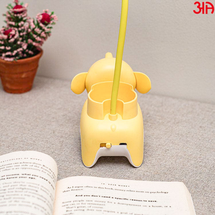 yellow elephant design led study lamp5