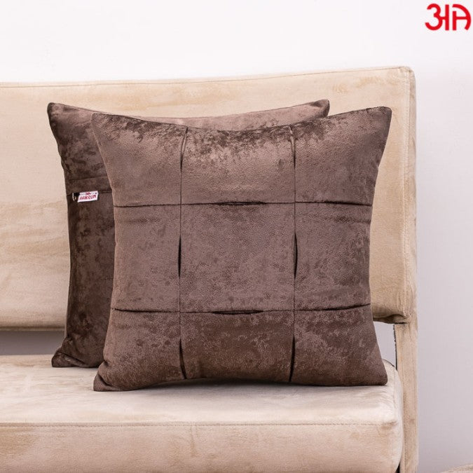 brown cushion cover