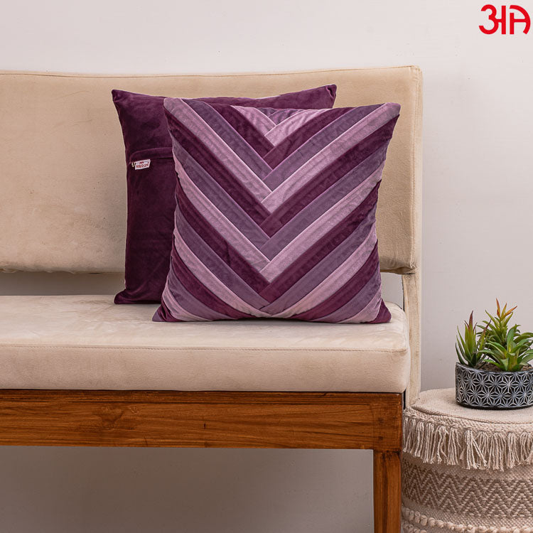 v-stripe velvet cushion covers2