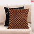 Premium Velvet Cushion Covers Black rust