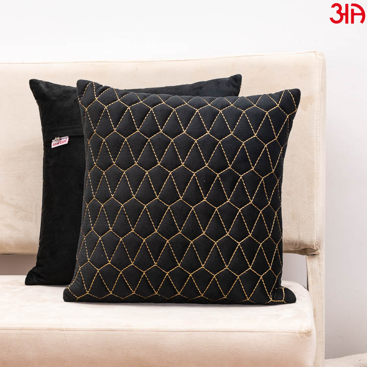 black diamond cushion