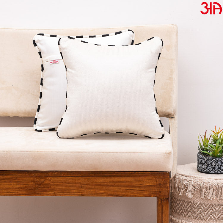 white velvet cushion cover2